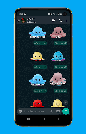 Stickers Pulpito 🐙 Screenshot 0