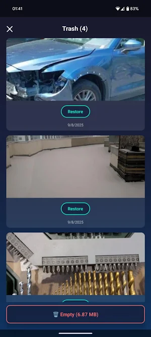 SwipeClean: Swipe Clean Photos Screenshot 3