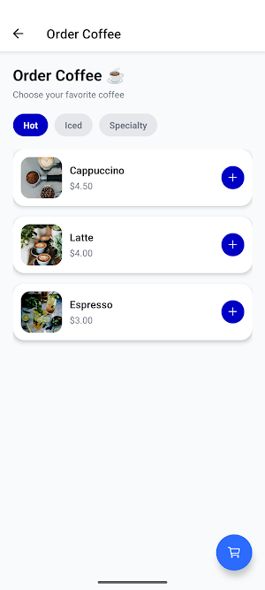 Coffeeliate Screenshot 2