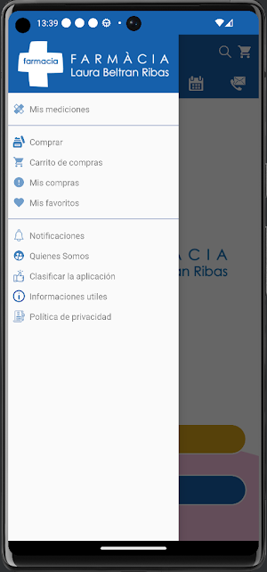 Farmacia Laura Beltran Ribas Screenshot 1