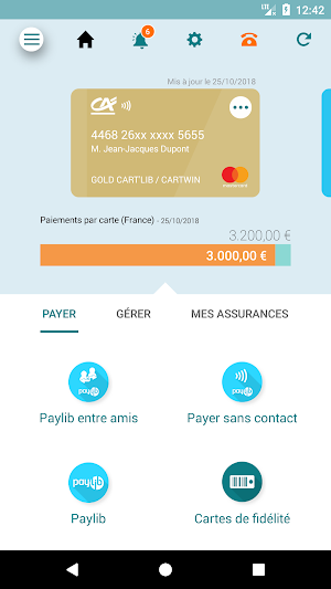 Ma Carte CA Screenshot 0