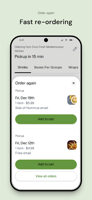 Evoo Fresh Mediterranean Screenshot 3