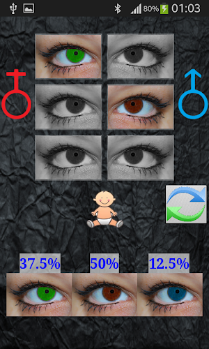 Baby Eye Color Predictor Screenshot 1