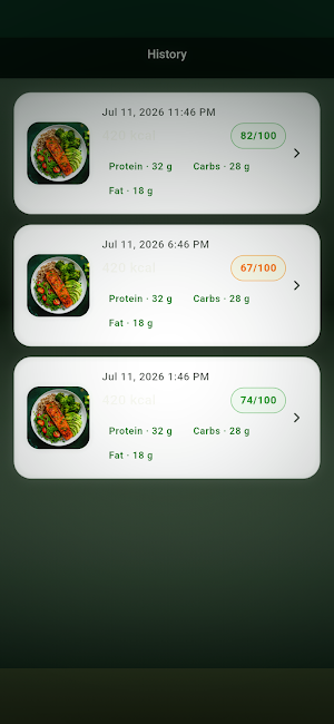 NutriSnap Screenshot 3