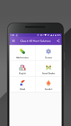 Class 6 NCERT Solutions Offline Screenshot 0