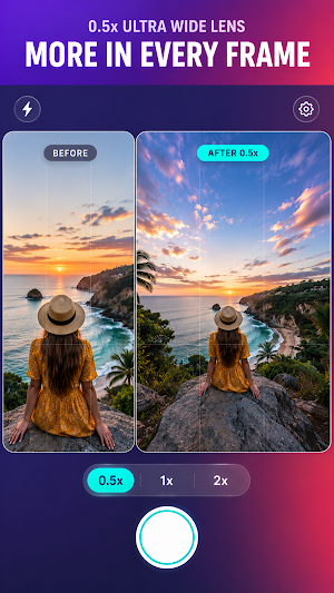 0.5x Camera – Wide Angle Screenshot 1