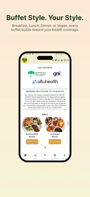 Kpangba Foods on Wheel Screenshot 2