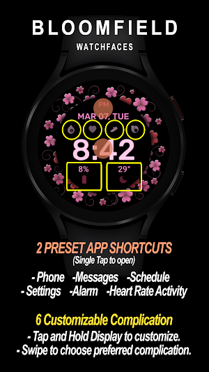 Clover Watchface Screenshot 2