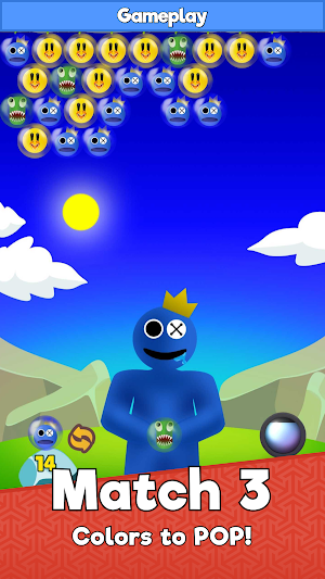 Bubble POP - Rainbow Friends Screenshot 2
