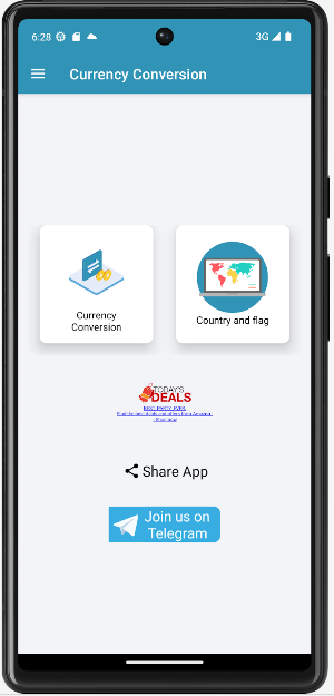 Country Currency Conversion Screenshot 0