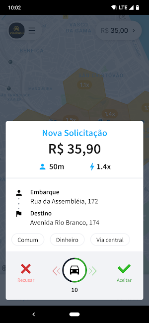 VIA BRASIL - Motorista Screenshot 2
