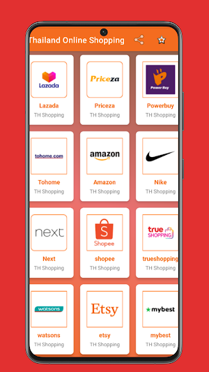 Thailand Online Shopping Screenshot 1