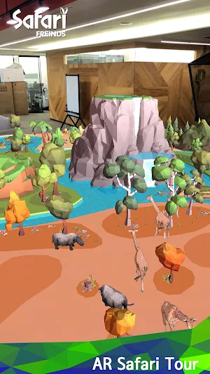 Safari Friends - AR Animal Screenshot 1