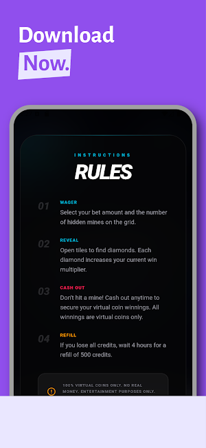Lucky Mines: Strategy Puzzle Screenshot 2
