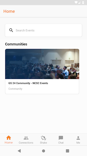 NCSC Events Screenshot 1