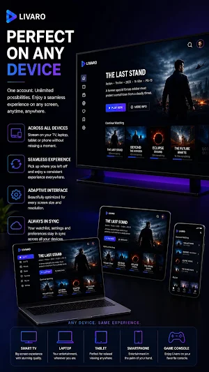 Livaro player Screenshot 1