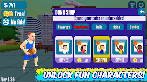 Dunk Perfect - Basketball Jam Screenshot 2