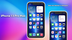 iPhone 13 Pro Max Launcher Screenshot 0
