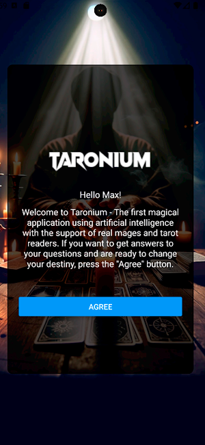 Taronium -AI Tarot & Palmistry Screenshot 1