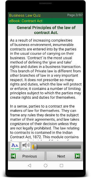 Business Law (India) Screenshot 1
