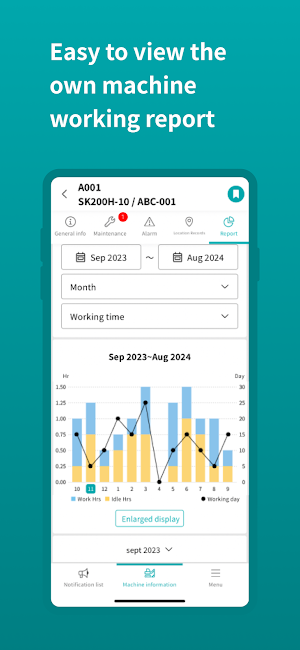 KOBELCO Fleet Management Screenshot 2