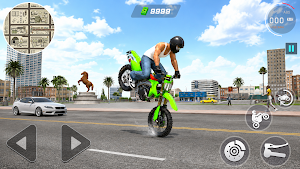 Traffic Bike: Wheelie Stunt Screenshot 0