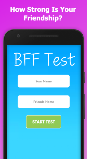 BFF Friendship Test Screenshot 0
