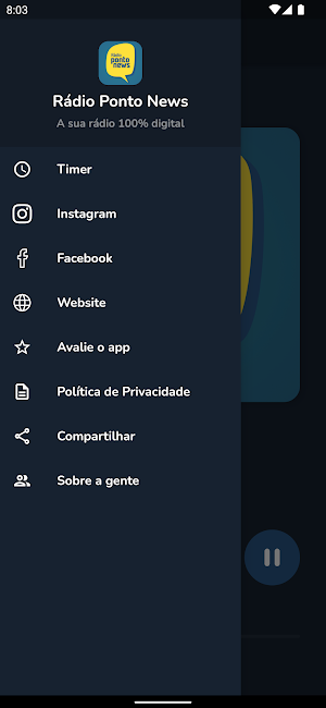 Rádio Ponto News Screenshot 1