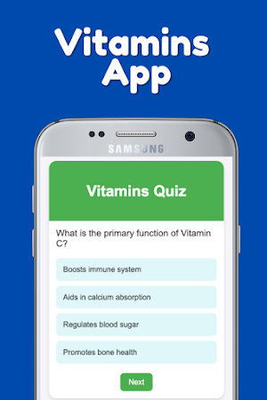 Vitamins App Screenshot 0