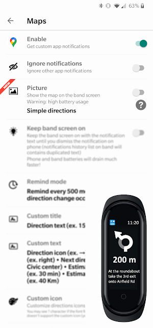 Notify Lite for Mi Band Screenshot 2
