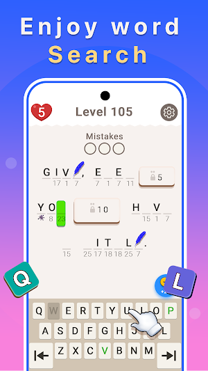 CodeWords: Cryptogram Puzzles Screenshot 3