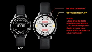 LCD Circular Arc For Wear OS Screenshot 0