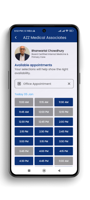 AZZ Medical Associates Screenshot 3