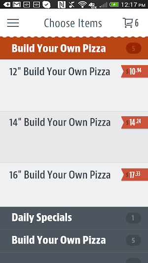 Cataldo's Pizza Screenshot 2
