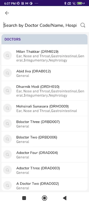 MySmartCareDoc Screenshot 1