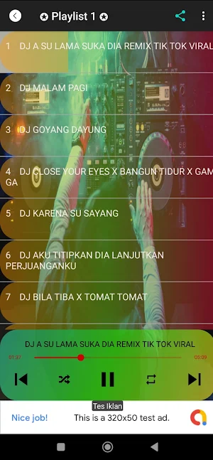 DJ campuran Viral 2024 Screenshot 1