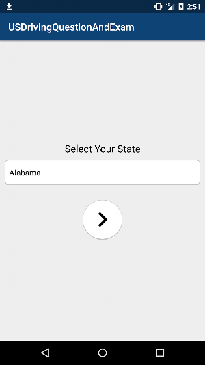 US Driving License Test Screenshot 0
