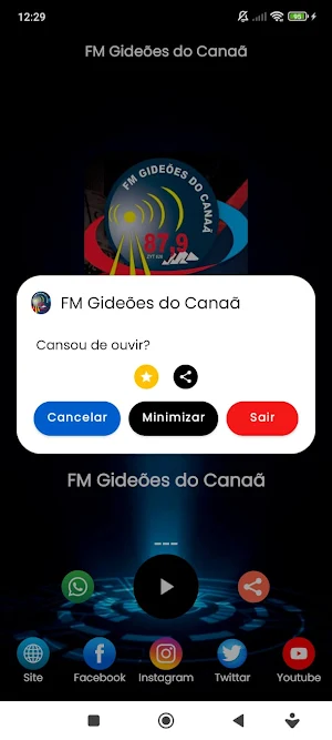 FM Gideões do Canaã Screenshot 2