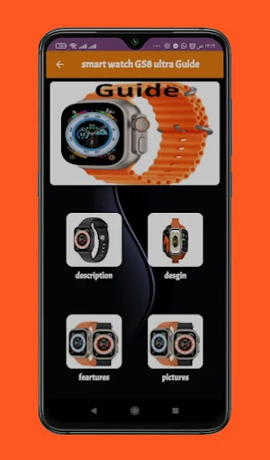 smart watch GS8 ultra Guide Screenshot 0