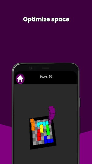 Puzzle Block 3D - Stack blocks Screenshot 1
