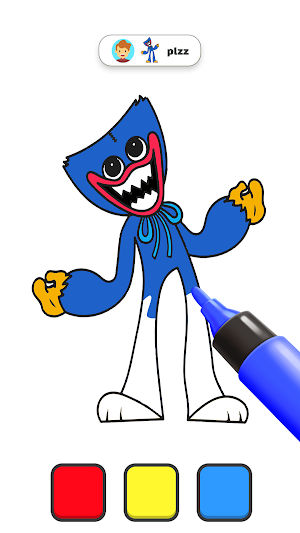 Color ASMR: Cat Monster Screenshot 2