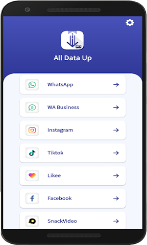 All Data Up Screenshot 1