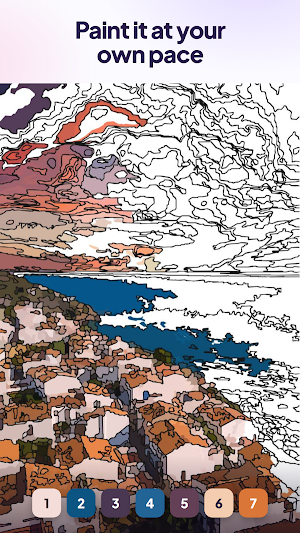 Color Memories-Paint by number Screenshot 2