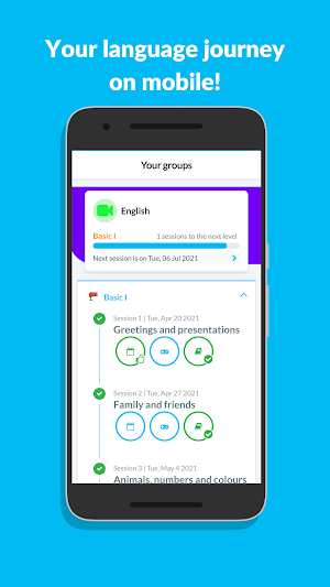 SPEAK, learn a new language Screenshot 2