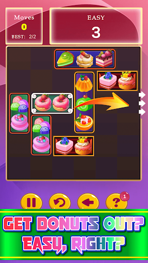 Donut Escape: Unblock Puzzle Screenshot 2