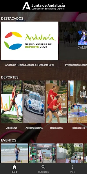 Andalucía es Deporte Screenshot 0