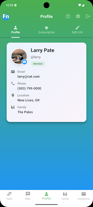 FamilyNest - Family Sharing Screenshot 0