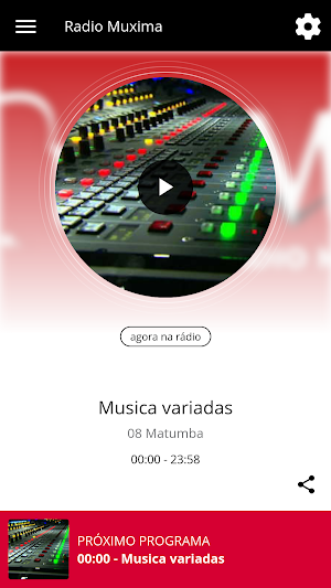 Radio Muxima Screenshot 0