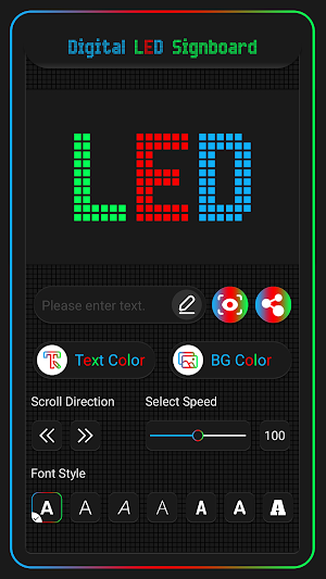 Digital LED Signboard Scroller Screenshot 1