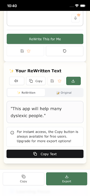 ReWriteAble Screenshot 2